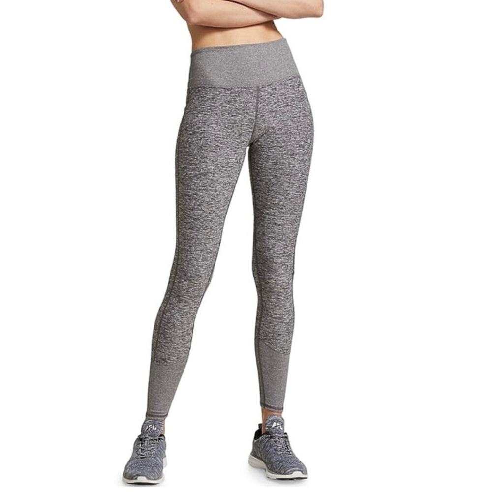 Alo Yoga AirSoft Gray Heather High Rise Yoga Workout Athletic Leggings Pants XS